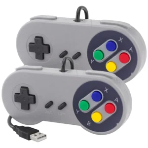 mando usb para juegos, mando retro para pc