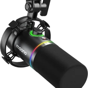 maono xlr micrófono dinámico usb para grabación de juegos